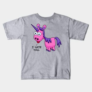 Unicorn Says I Hate You Kids T-Shirt